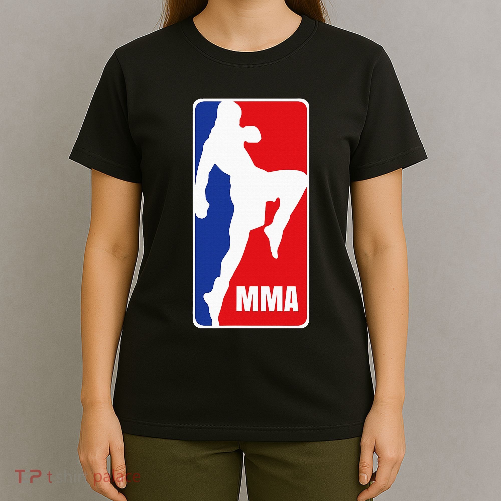 Mma Mixed Martial Arts Retro Fighting Fan Logo T-Shirt