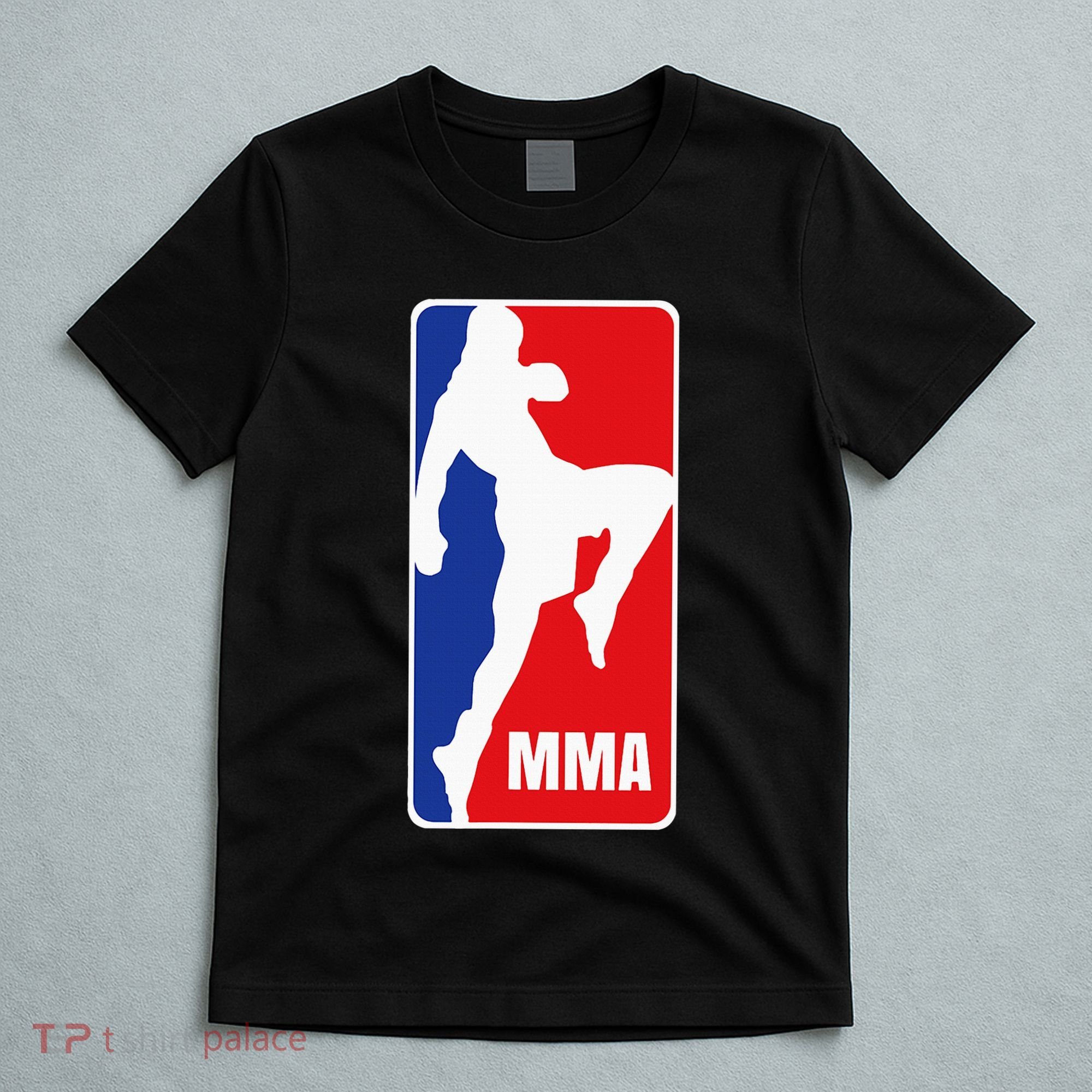 Mma Mixed Martial Arts Retro Fighting Fan Logo T-Shirt