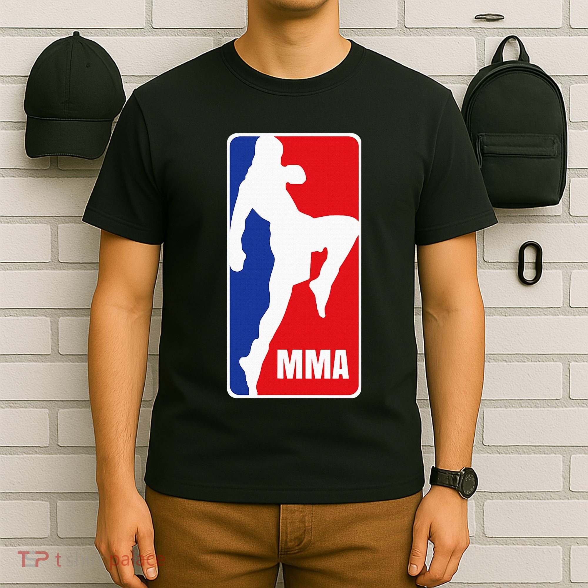 Mma Mixed Martial Arts Retro Fighting Fan Logo T-Shirt