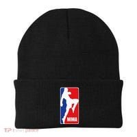 Mma Mixed Martial Arts Retro Fighting Fan Logo Beanie thumb 0