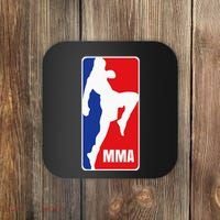 Mma Mixed Martial Arts Retro Fighting Fan Logo Coaster thumb 0