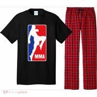 Mma Mixed Martial Arts Retro Fighting Fan Logo Pajama Set thumb 0