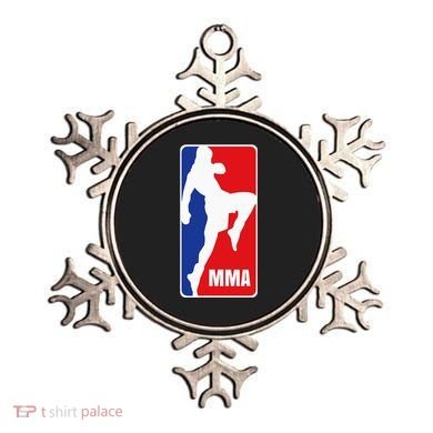 Mma Mixed Martial Arts Retro Fighting Fan Logo Ornament