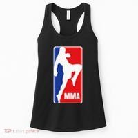 Mma Mixed Martial Arts Retro Fighting Fan Logo Women's Tank Top thumb 0