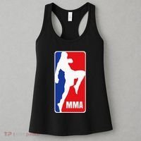 Mma Mixed Martial Arts Retro Fighting Fan Logo Women's Tank Top thumb 3
