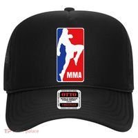Mma Mixed Martial Arts Retro Fighting Fan Logo Hat thumb 0