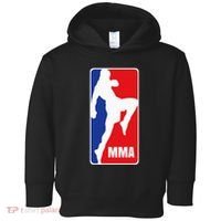 Mma Mixed Martial Arts Retro Fighting Fan Logo Toddler Hoodie thumb 0