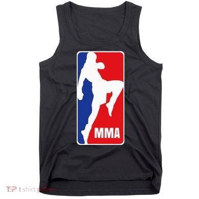 Mma Mixed Martial Arts Retro Fighting Fan Logo Tank Top