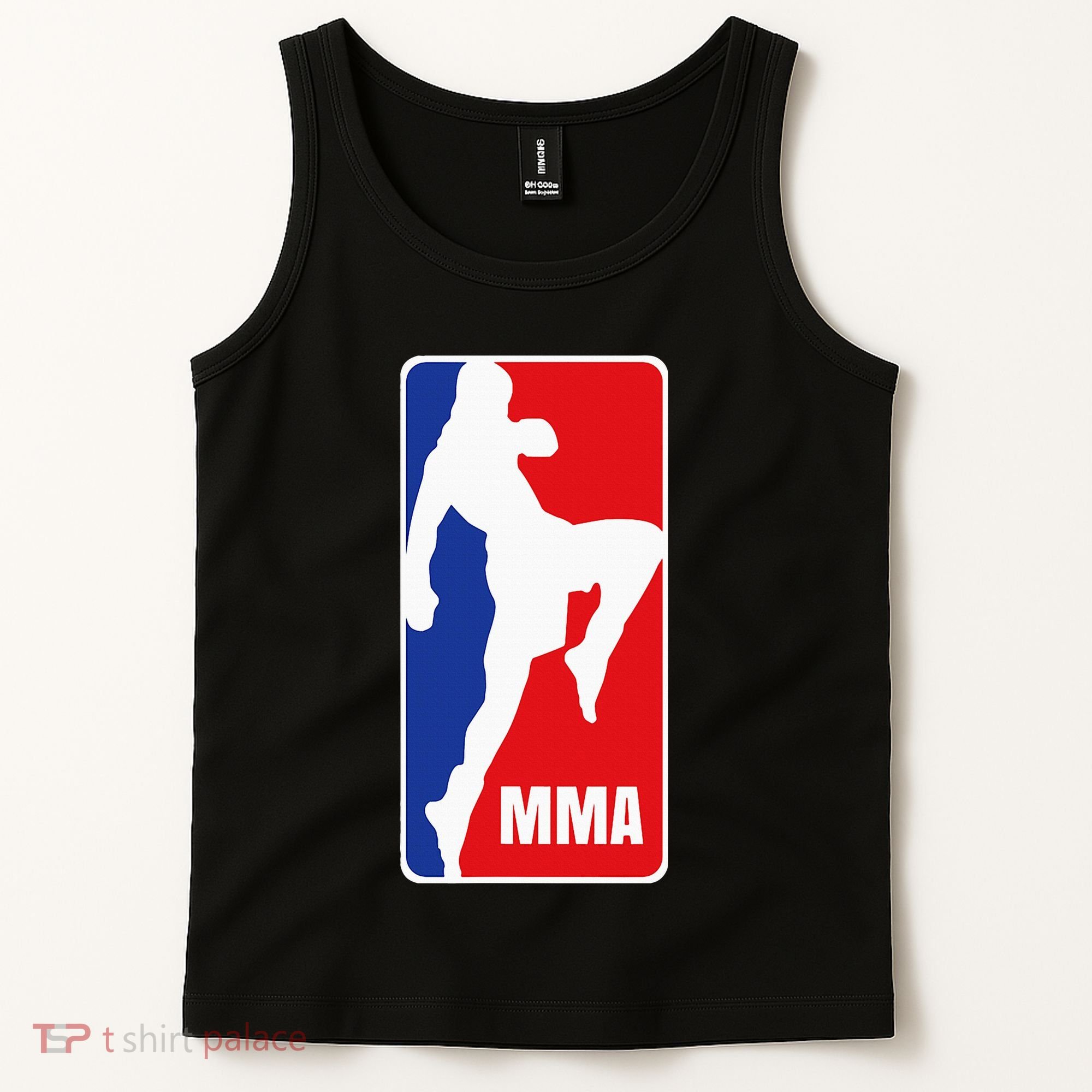Mma Mixed Martial Arts Retro Fighting Fan Logo Tank Top