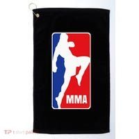 Mma Mixed Martial Arts Retro Fighting Fan Logo Golf Towel thumb 0