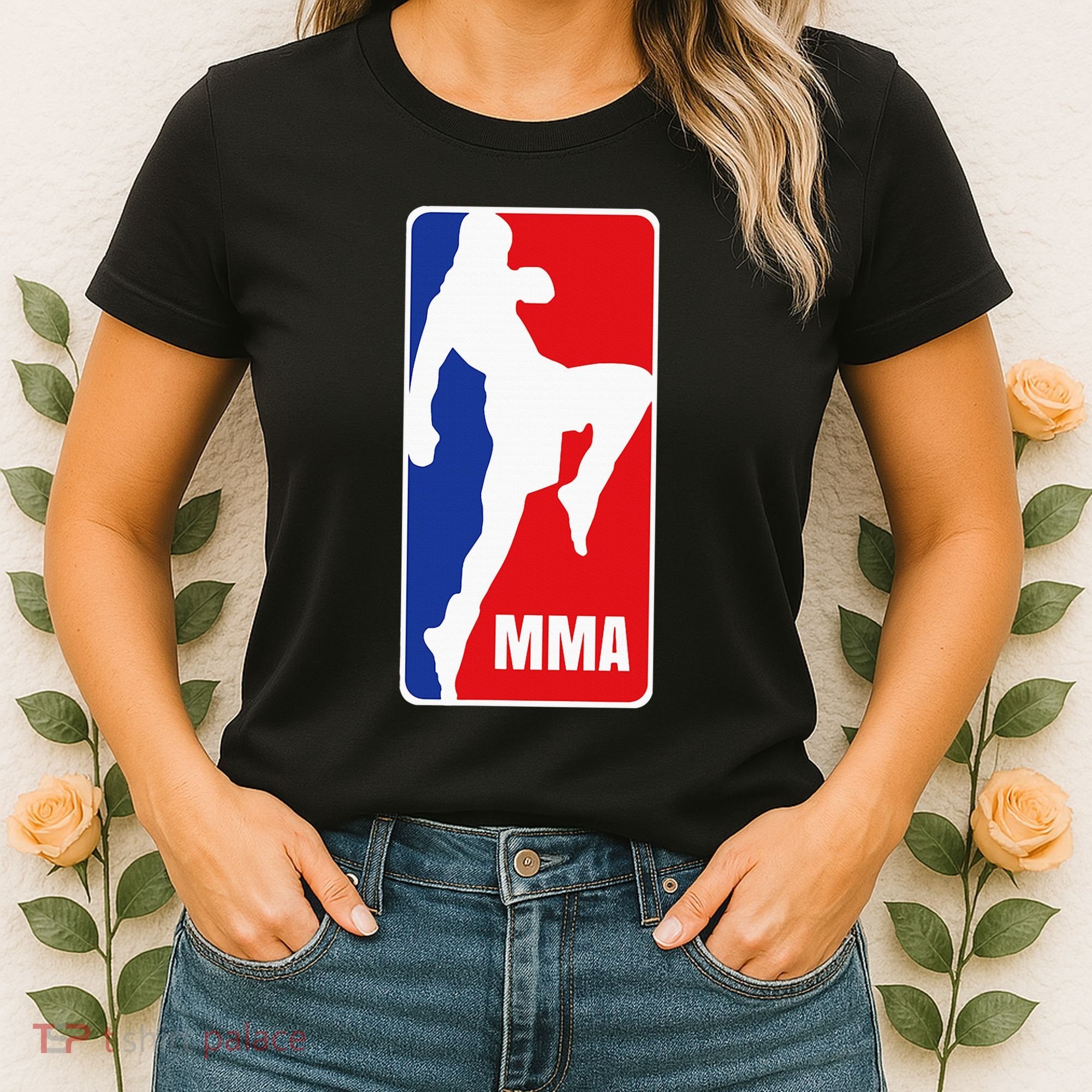 Mma Mixed Martial Arts Retro Fighting Fan Logo Women's T-Shirt