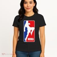 Mma Mixed Martial Arts Retro Fighting Fan Logo Women's T-Shirt thumb 4
