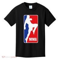 Mma Mixed Martial Arts Retro Fighting Fan Logo Kids T-Shirt thumb 0