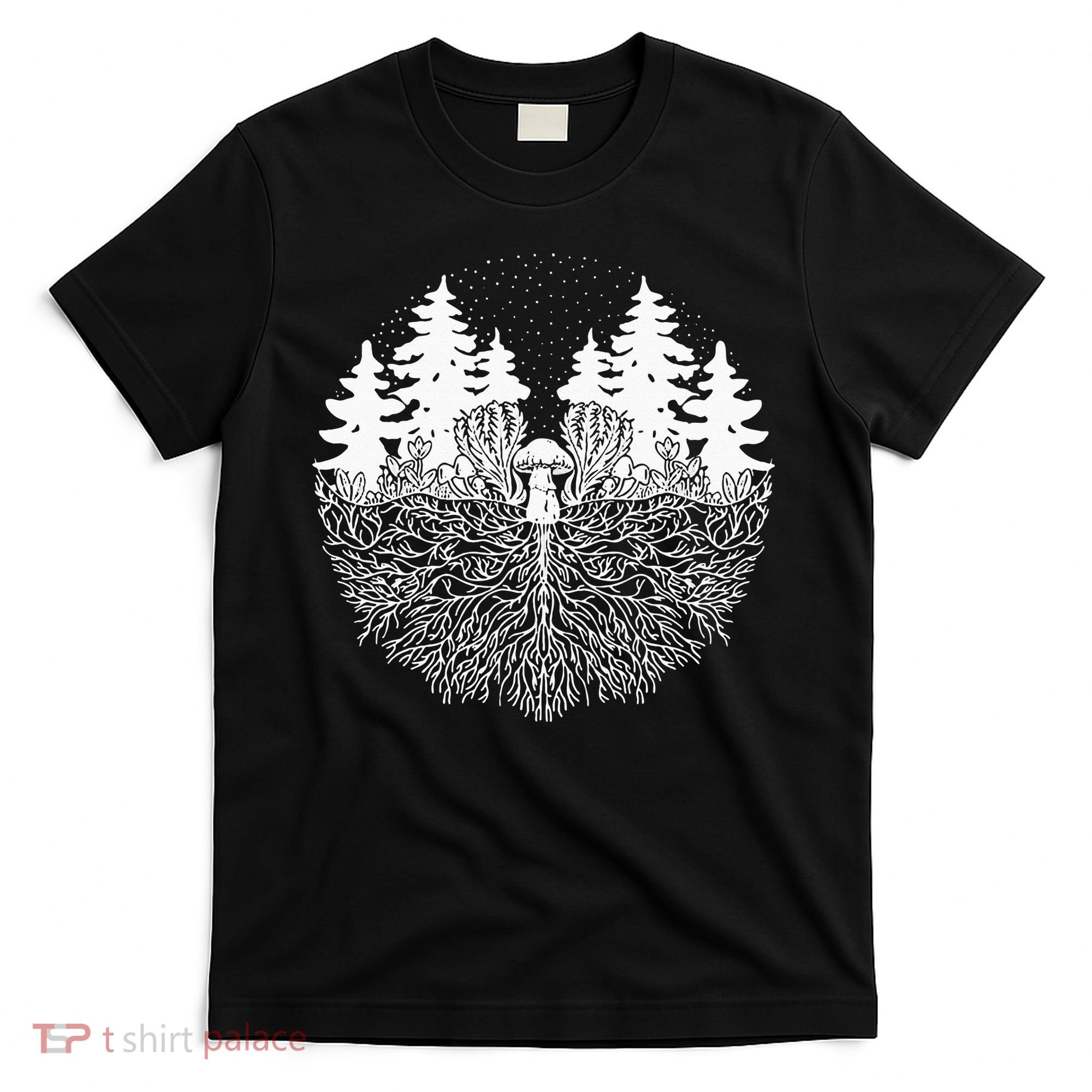 Mycelium Mushroom T-Shirt