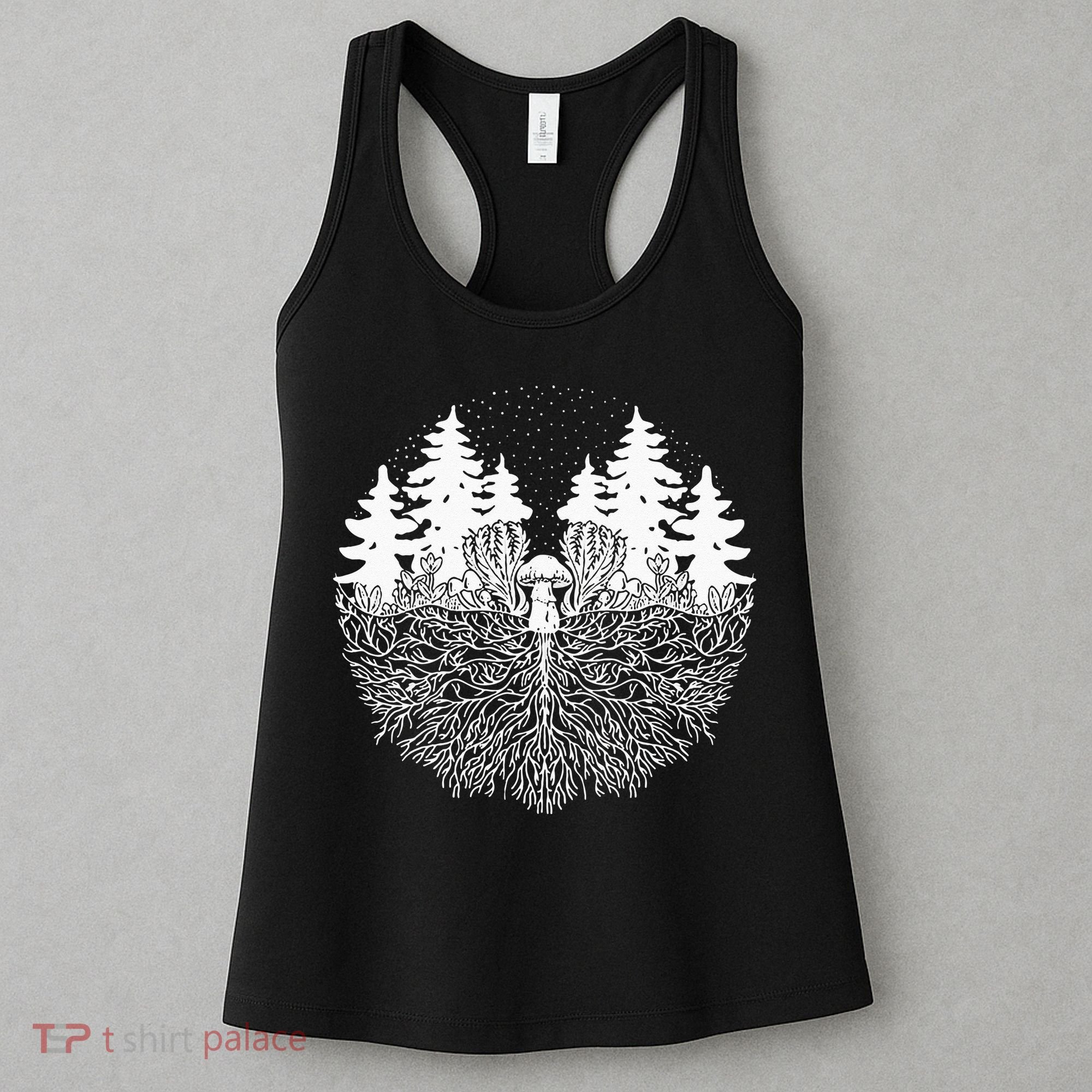Mycelium Mushroom Women's Tank Top