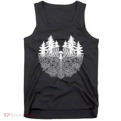 Mycelium Mushroom Tank Top