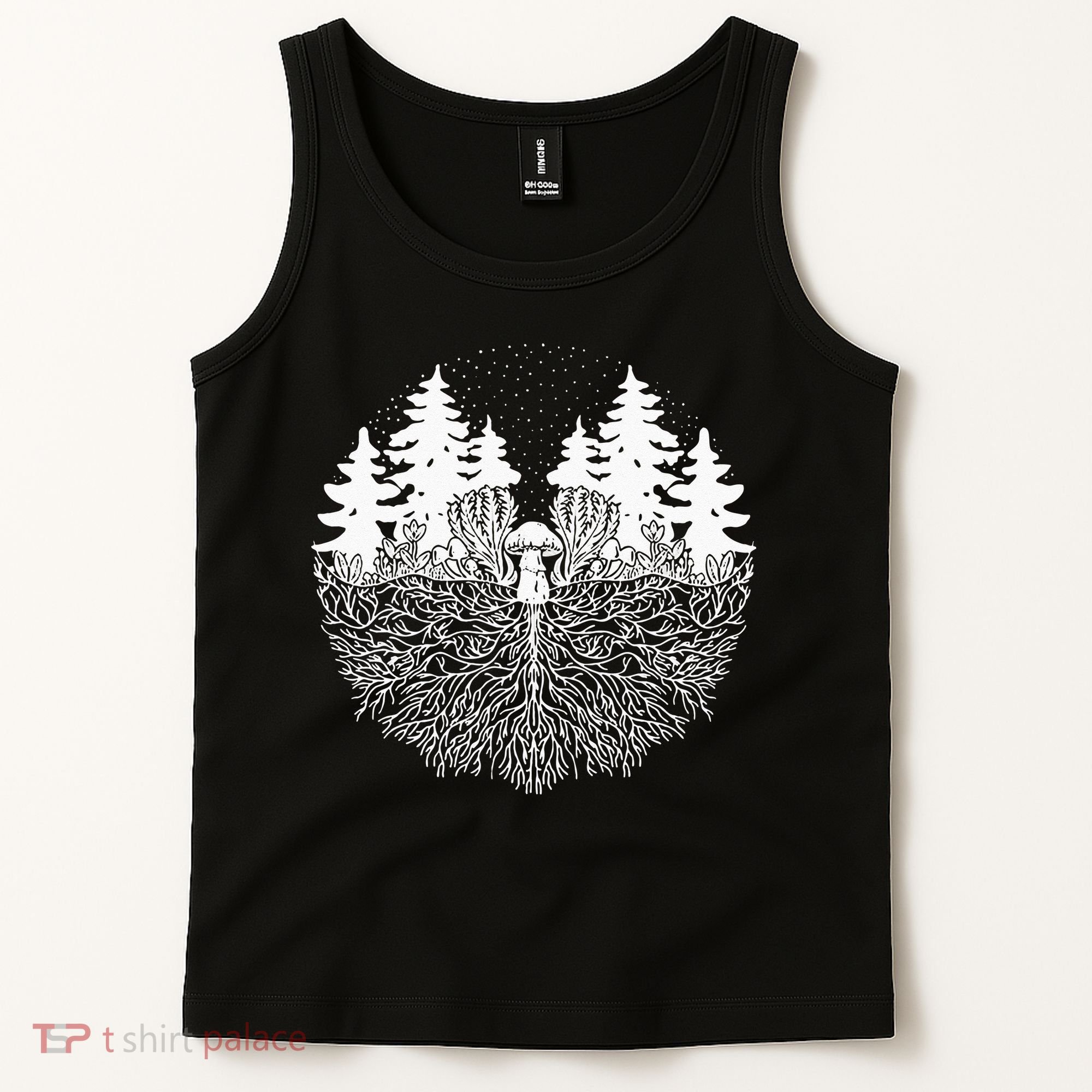 Mycelium Mushroom Tank Top