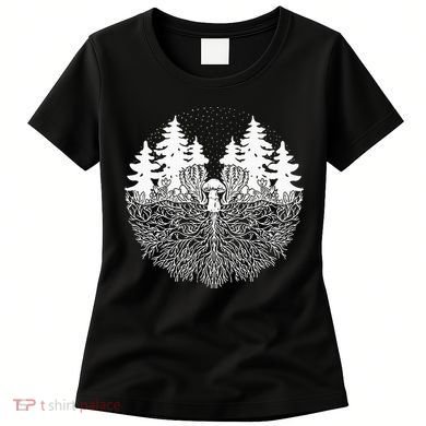 Mycelium Mushroom Women's T-Shirt
