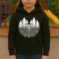 Mycelium Mushroom Kids Hoodie thumb 3