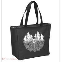 Mycelium Mushroom Tote Bag thumb 2