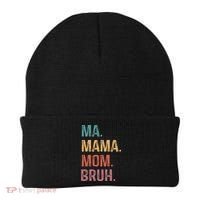 Ma Mama Mom Bruh Mommy Funny Saying Mother Gift Beanie thumb 0