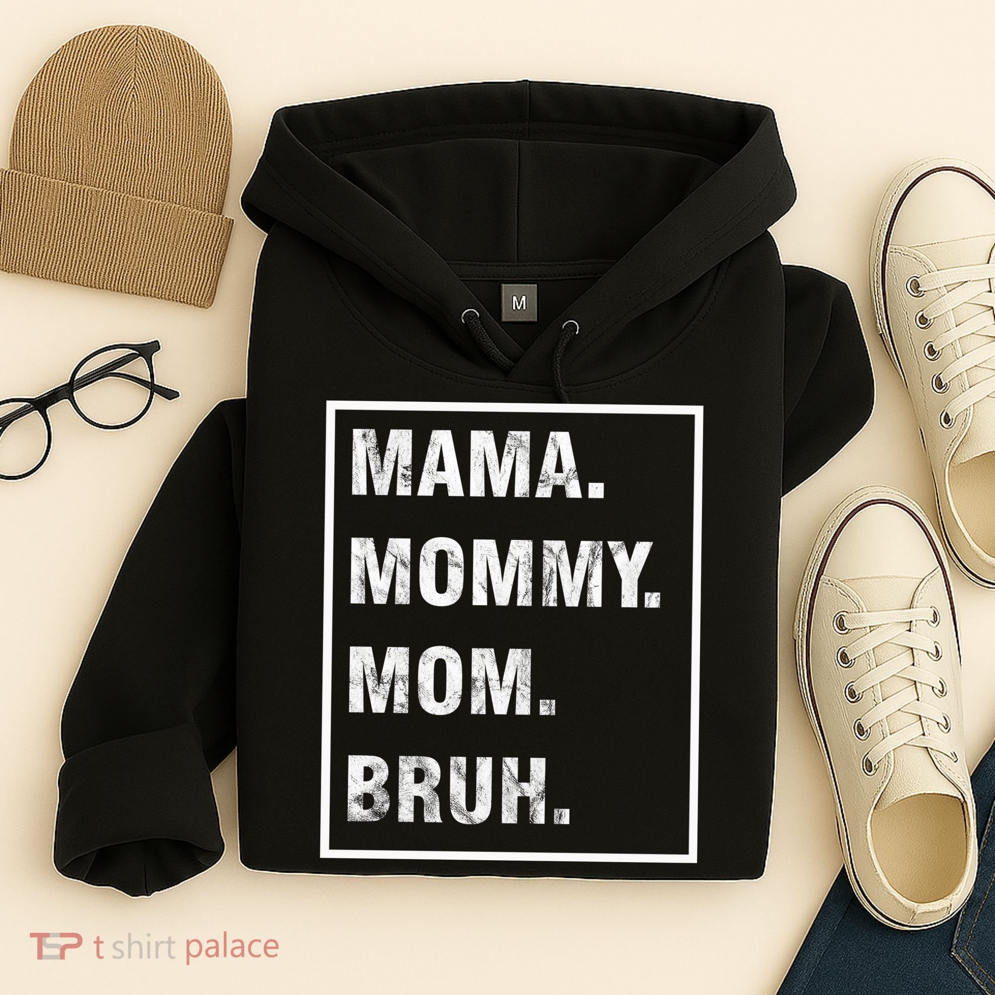 Mama Mommy Mom Bruh Funny Meme Hoodie