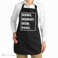 Mama Mommy Mom Bruh Funny Meme Apron thumb 2