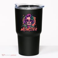 Momster Monster Mom Halloween Skeleton Spooky Mom Mama Tumbler thumb 0