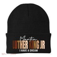 Melanin MLK Martin Luther King Jr. I Have Dream Cool Beanie thumb 0