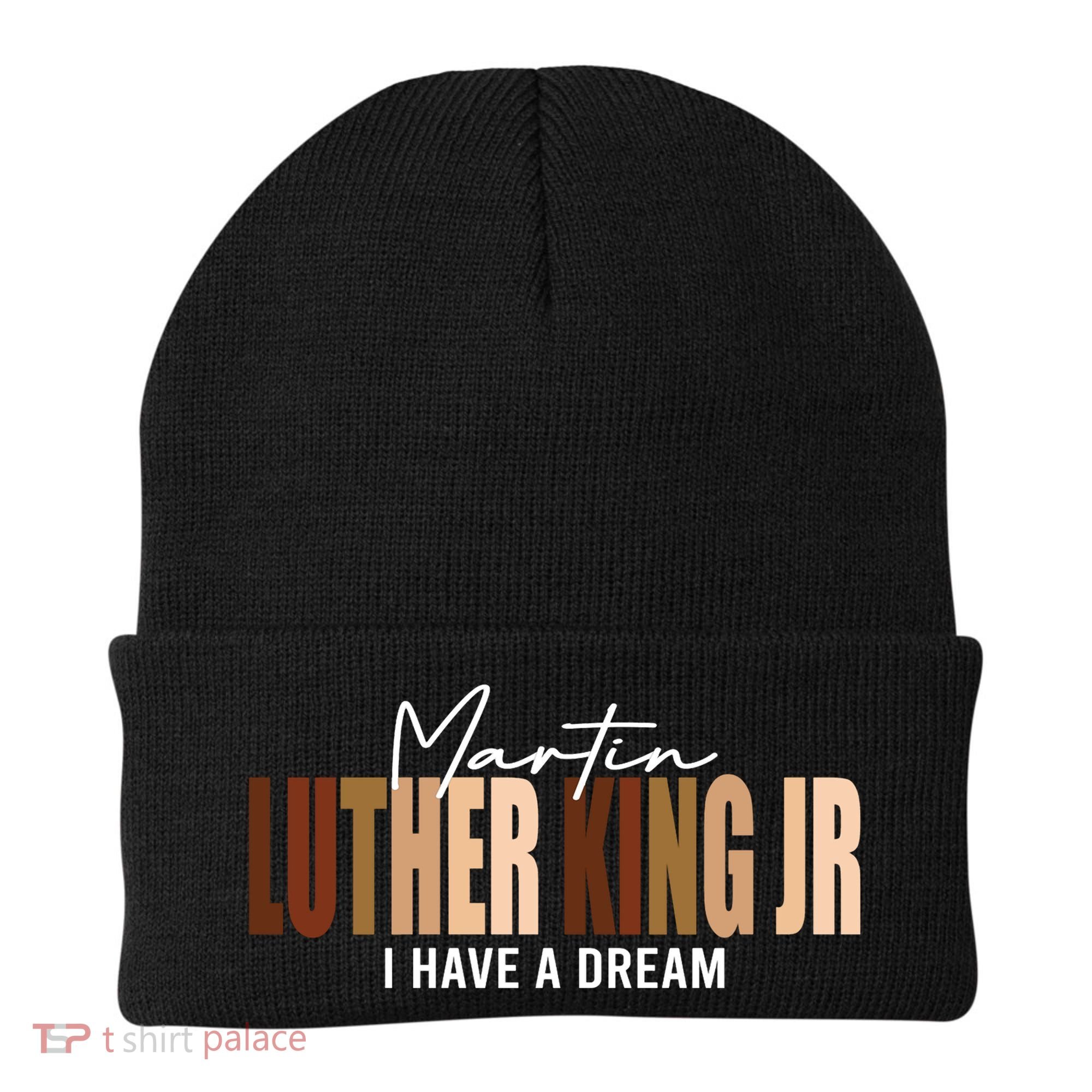 Melanin MLK Martin Luther King Jr. I Have Dream Cool Beanie