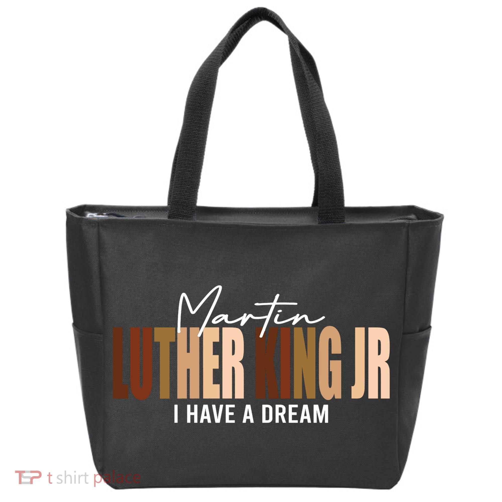 Melanin MLK Martin Luther King Jr. I Have Dream Cool Tote Bag