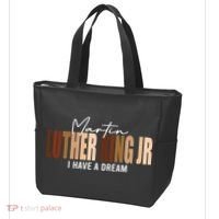 Melanin MLK Martin Luther King Jr. I Have Dream Cool Tote Bag thumb 3