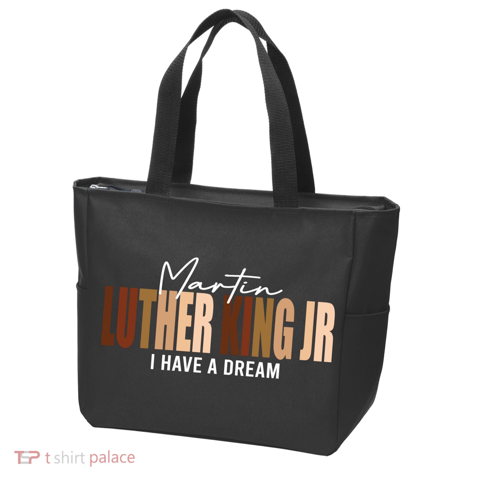 Melanin MLK Martin Luther King Jr. I Have Dream Cool Tote Bag