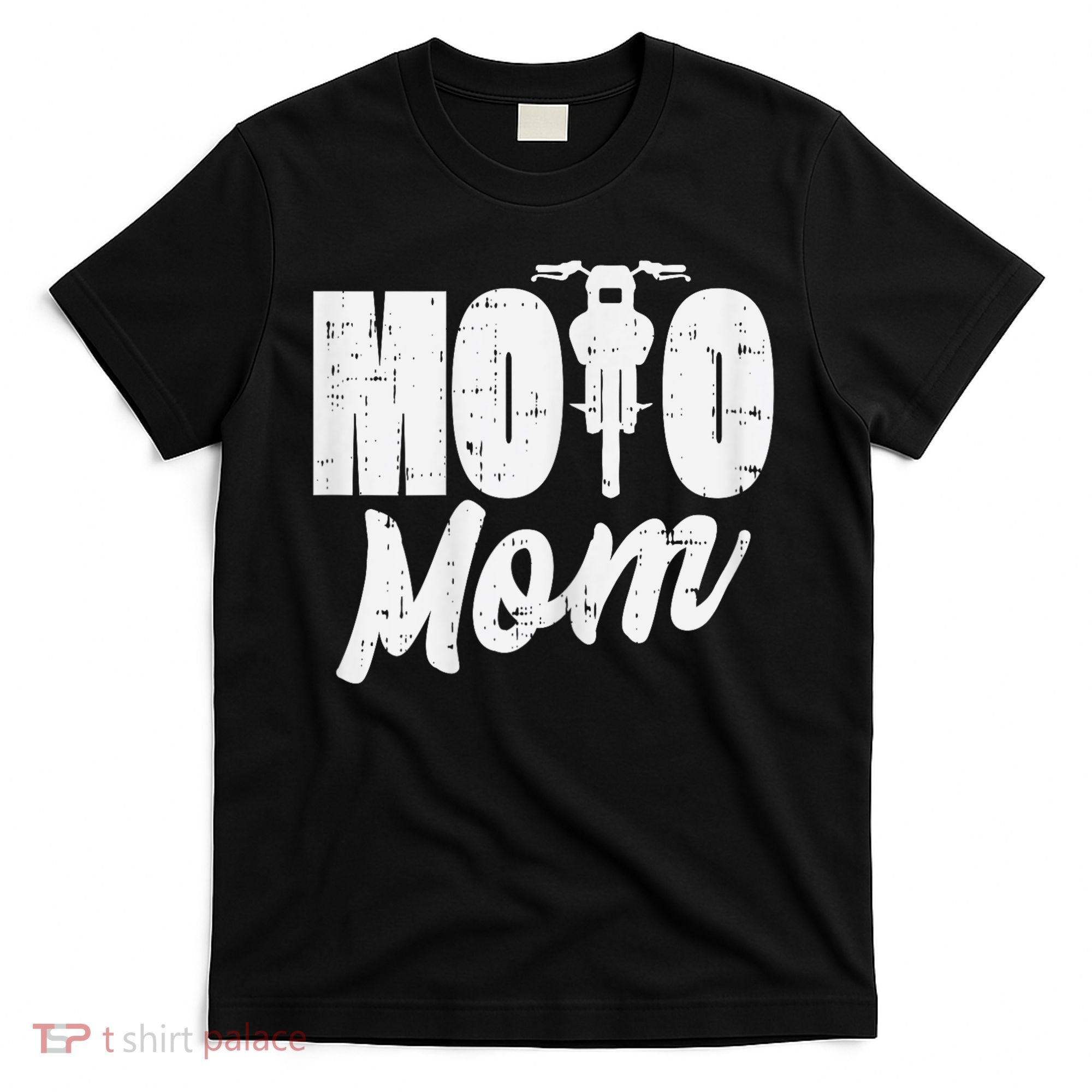 Moto Mom Motorcycle Motocross Dirt Bike Racing Women Gift T-Shirt