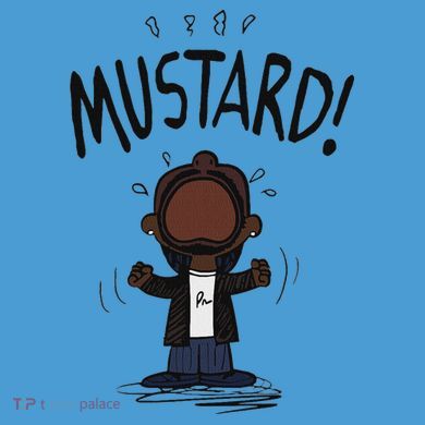 Mustard Meme Tie Dye Hoodie