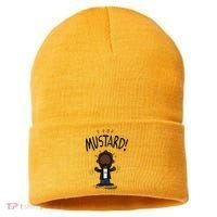 Mustard Meme Sustainable Knit Beanie thumb 0