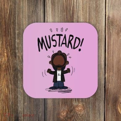 Mustard Meme Coaster
