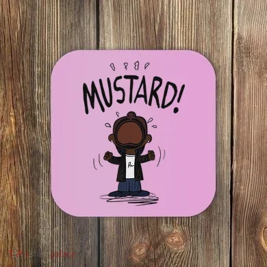 Mustard Meme Coaster