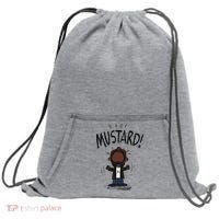 Mustard Meme Sweatshirt Cinch Pack Bag thumb 0