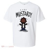 Mustard Meme Sueded Cloud Jersey T-Shirt thumb 0
