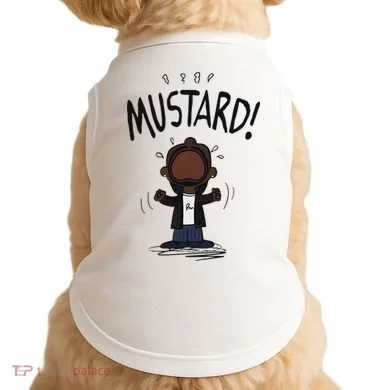 Mustard Meme Doggie Tank