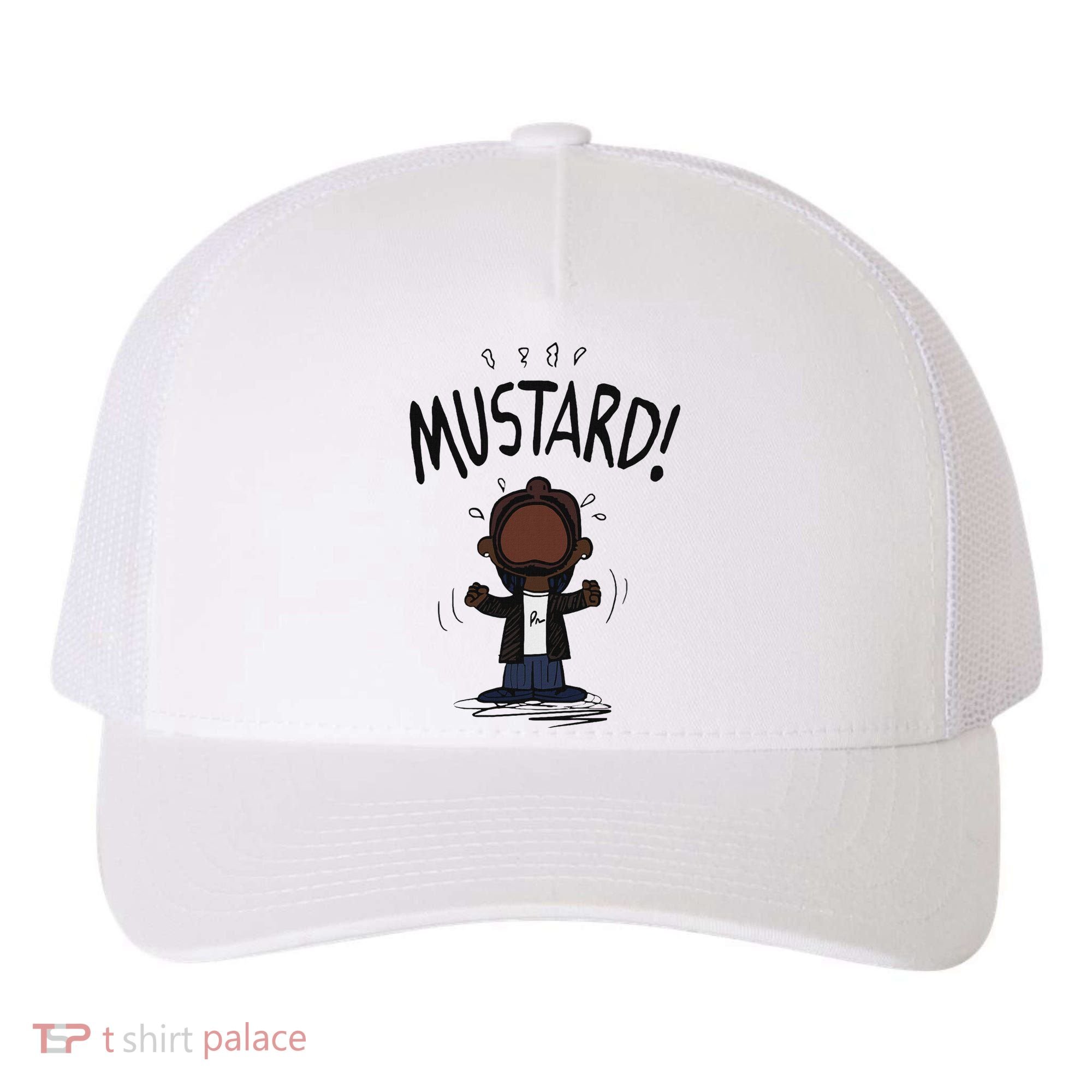 Mustard Meme Yupoong Adult 5-Panel Trucker Hat