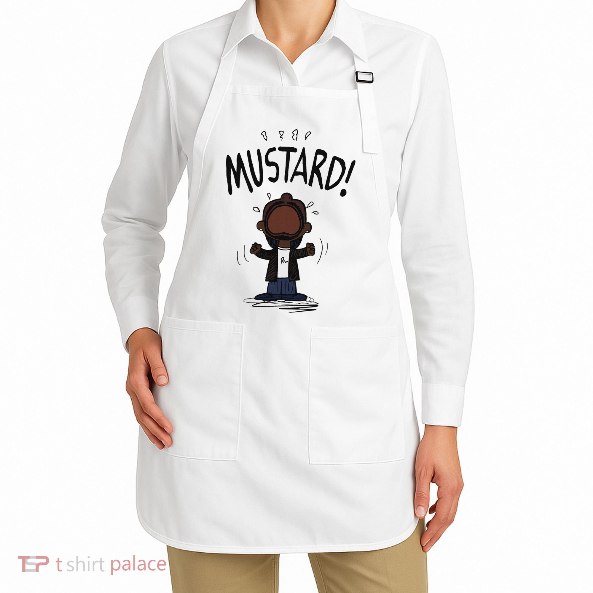 Mustard Meme Apron