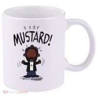 Mustard Meme 11oz C Handle Ceramic Mug thumb 0