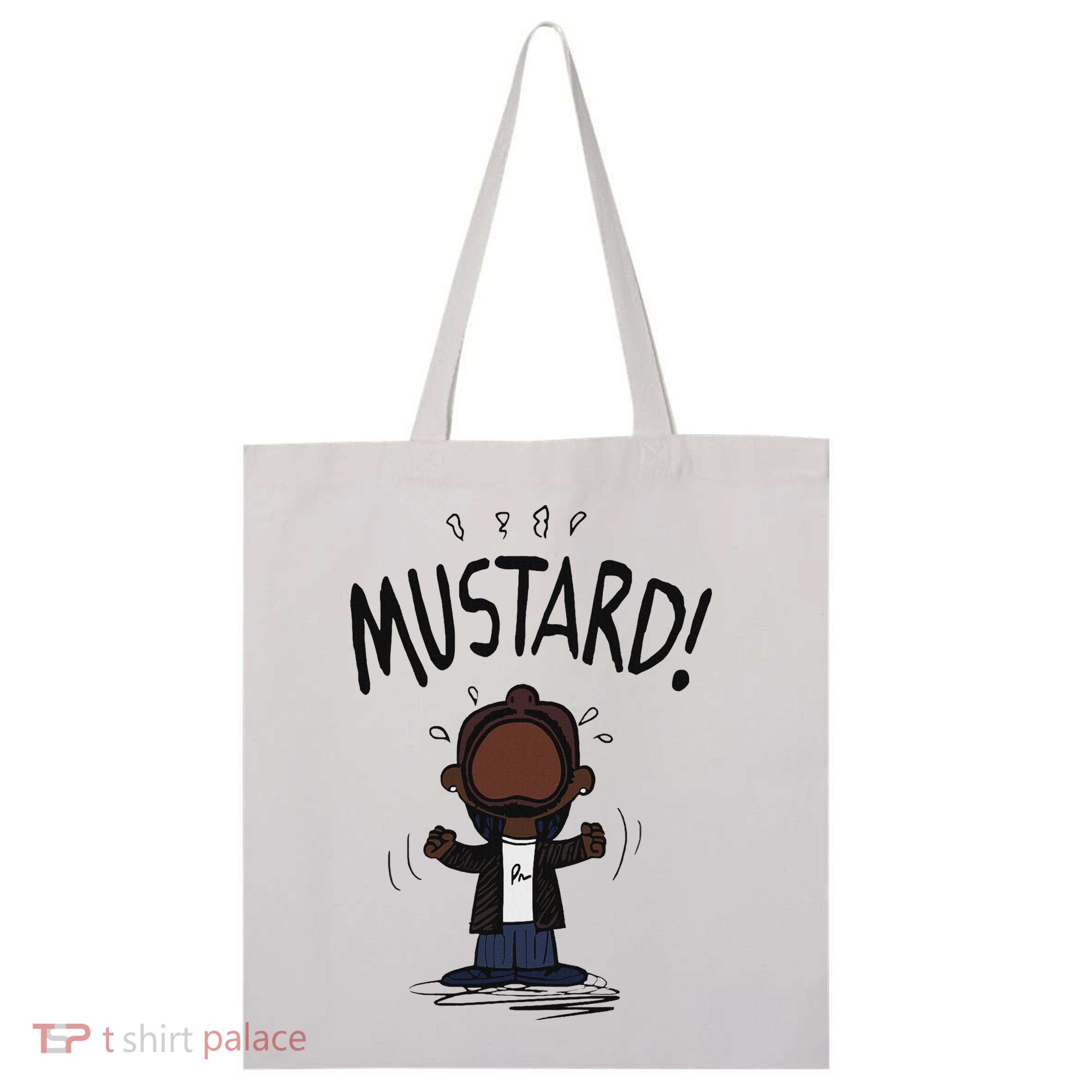 Mustard Meme Tote Bag