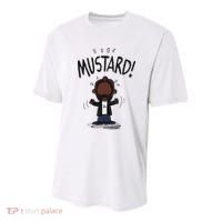 Mustard Meme Youth Performance Sprint T-Shirt thumb 0