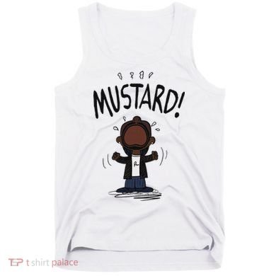 Mustard Meme Tank Top