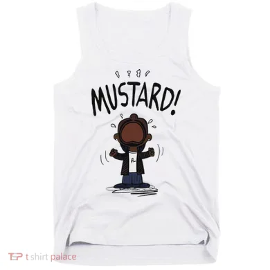Mustard Meme Tank Top