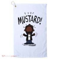 Mustard Meme Golf Towel thumb 0