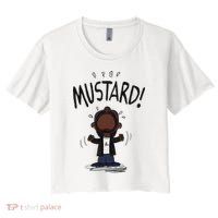 Mustard Meme Women's Crop Top Tee thumb 0
